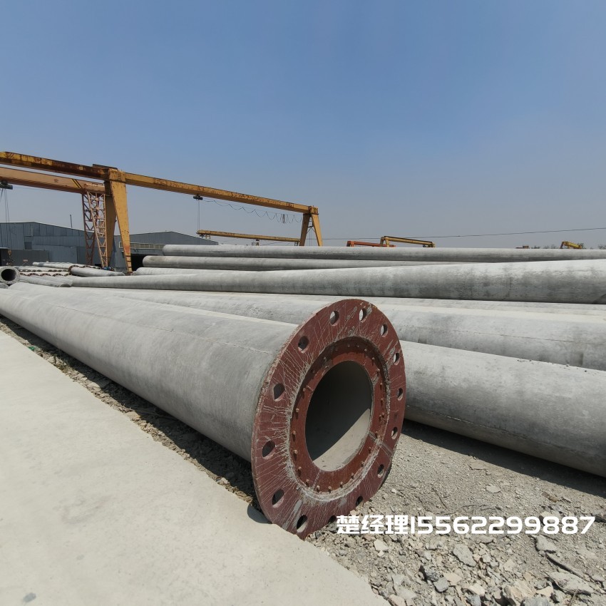 普兰店12米无拉线电杆